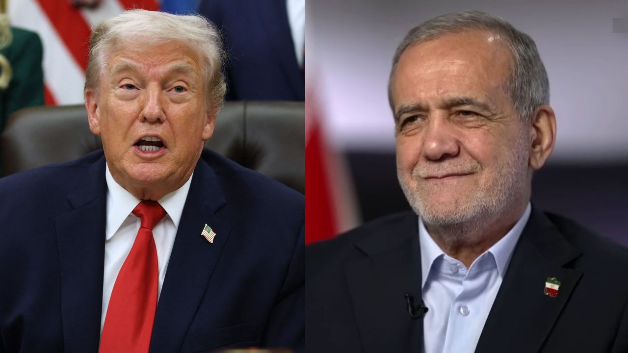 Donald Trump Masoud Pezeshkian