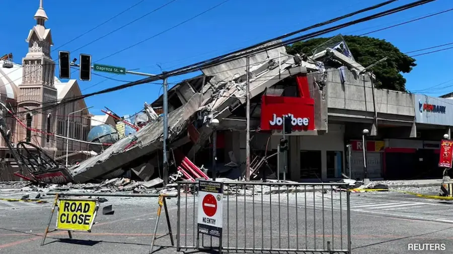  Earthquake In Philippines image credit : Reuters