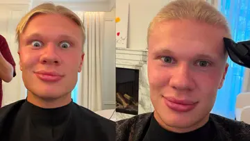 Erling Haaland New Hairstyle