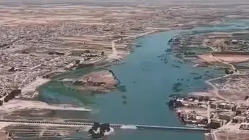 Euphrates River flooding