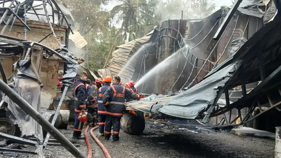 FIRE ACCIDENT