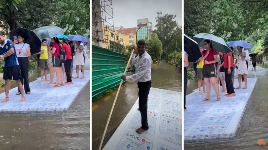 FLOOD IN CAMPUS