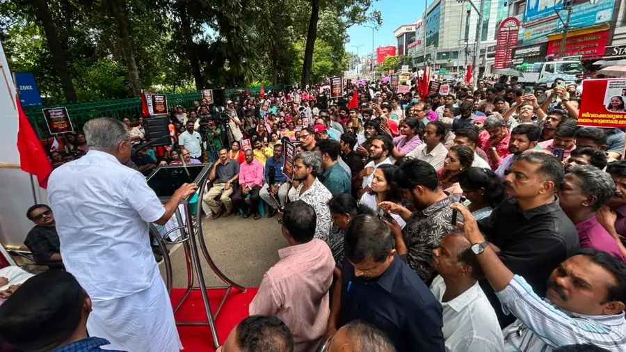 FSETO MARCH PINARAYI VIJAYAN
