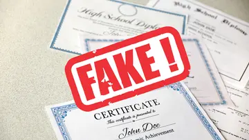 Fake PhD Certificate