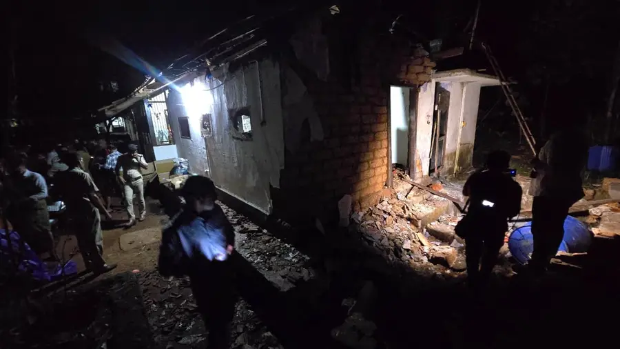 Firecracker Unit Blast Kunnamangalam