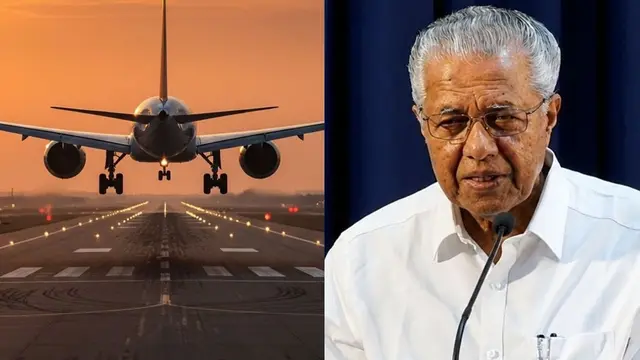 Flight Pinarayi vijayan
