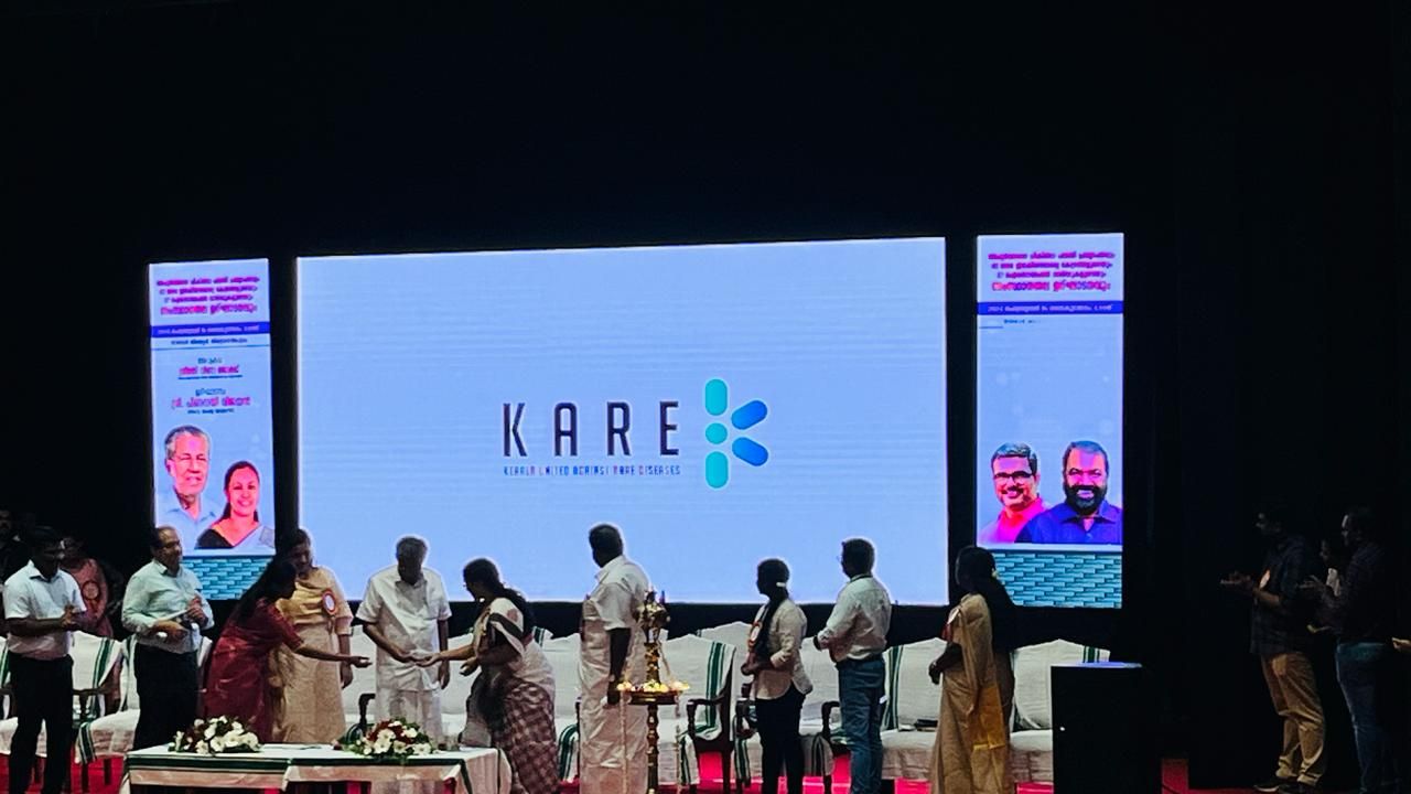 Kerala Against Rare Diseases project launch