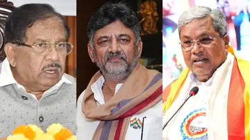 G Parameshwara D K Shivakumar Siddaramaiah