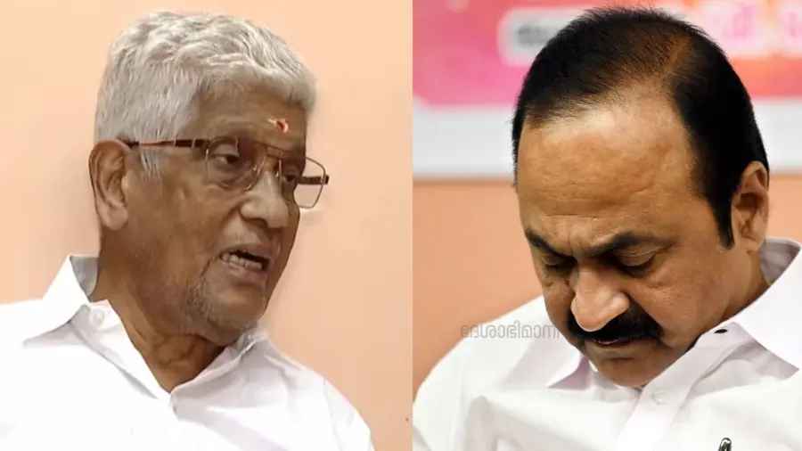 G Sukumaran Nair V D Satheesan