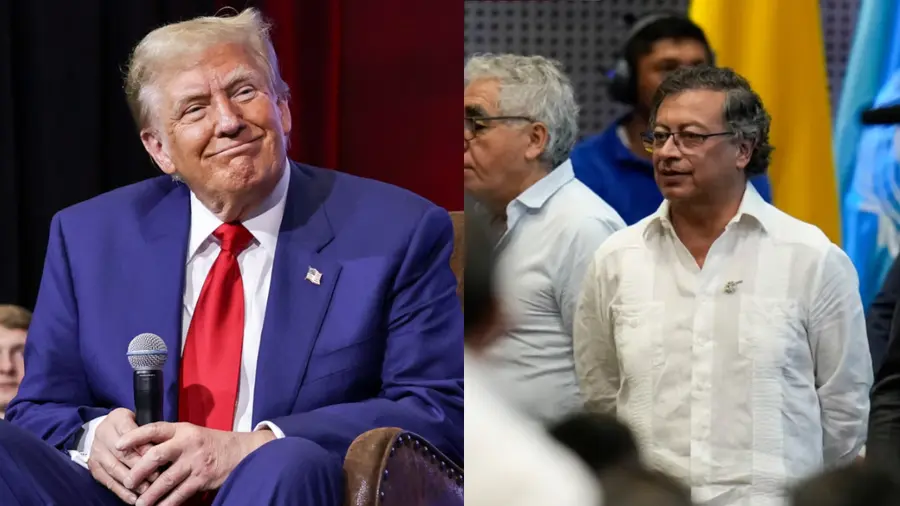 Gustavo Petro and trump