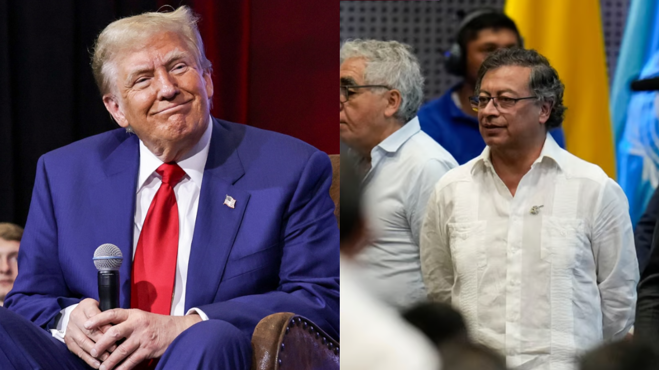 Gustavo Petro and trump