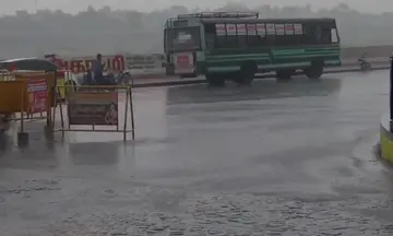 Heavy rain in Tamil Nadu