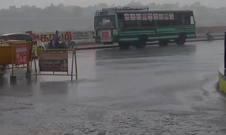 Heavy rain in Tamil Nadu