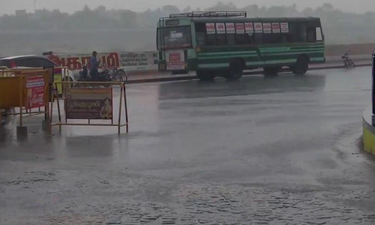 Heavy rain in Tamil Nadu