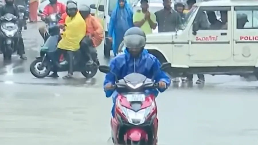 Heavy rain trivandrum