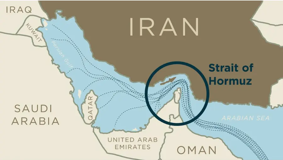 hormuz map