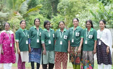 പറപ്പൂക്കര പഞ്ചായത്തിലെ വനിതാ കാർഷിക കർമസേന