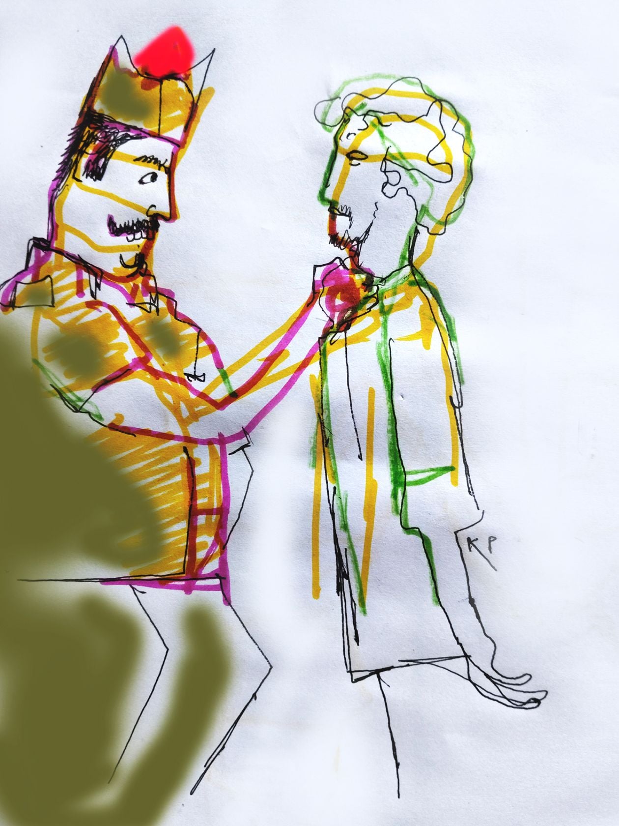 ചിത്രീകരണം: കെ പി മുരളീധരൻ