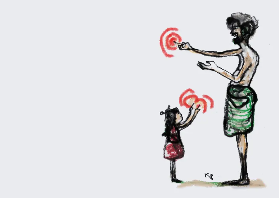 ചിത്രീകരണം: കെ പി മുരളീധരൻ