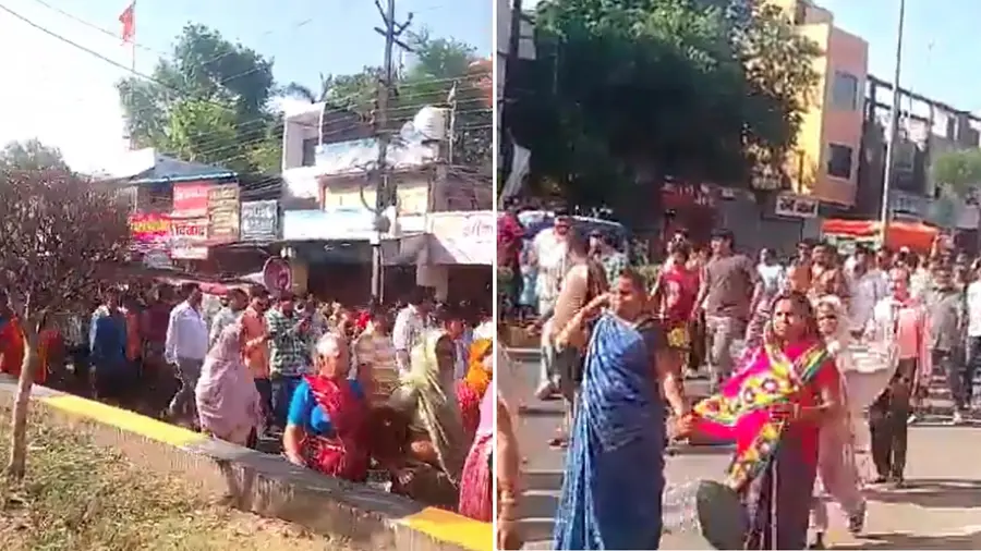 INDORE WATER SCARCITY PROTEST