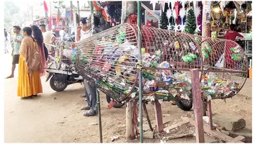 ​കഴക്കൂട്ടം ജങ്‌ഷനിലെ ബോട്ടിൽ ബൂത്ത്  