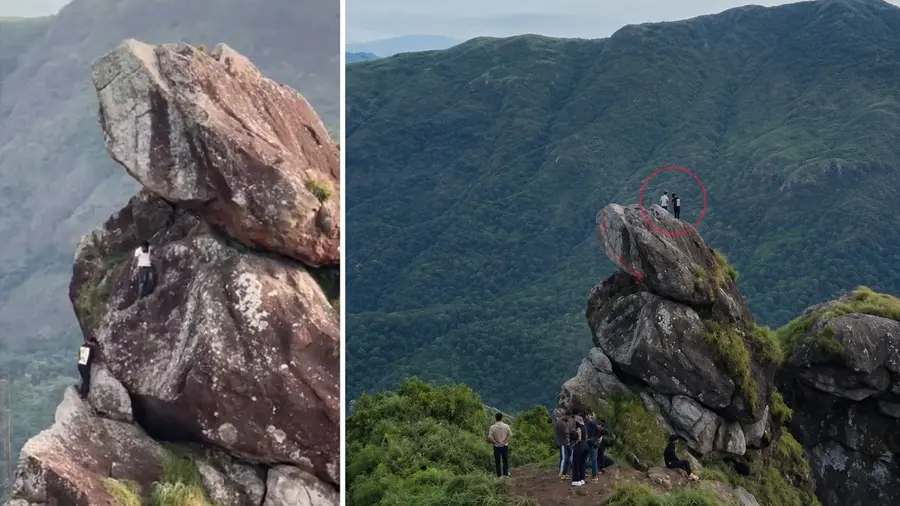 Illegal Trekking at Illickal Kallu