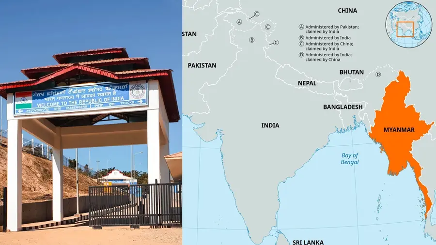 India Myanmar Border