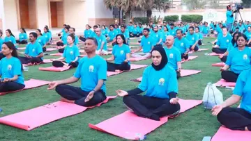 Indian Embassy Oman Yoga Day