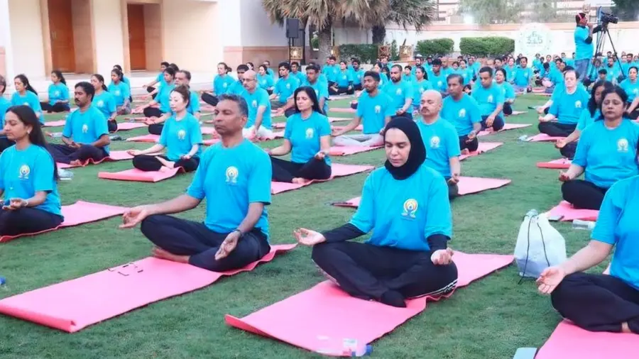 Indian Embassy Oman Yoga Day