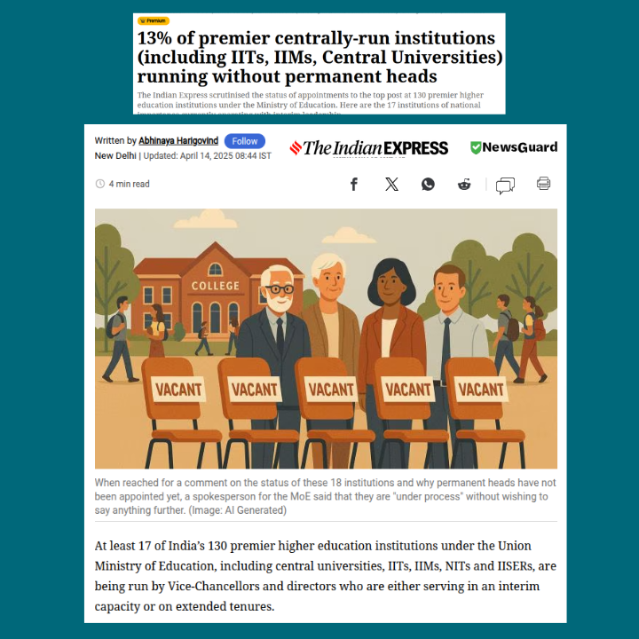 Indian Express and IITs