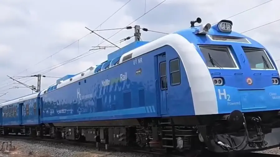 India's hydrogen train