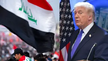 Iran Flag Donald Trump