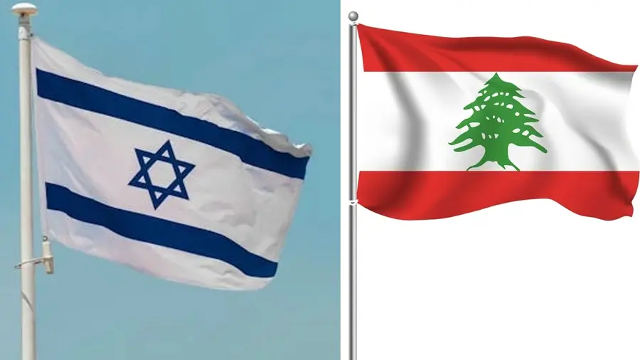 Israel Lebanon Flag