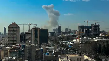 Israel air strike Tehran