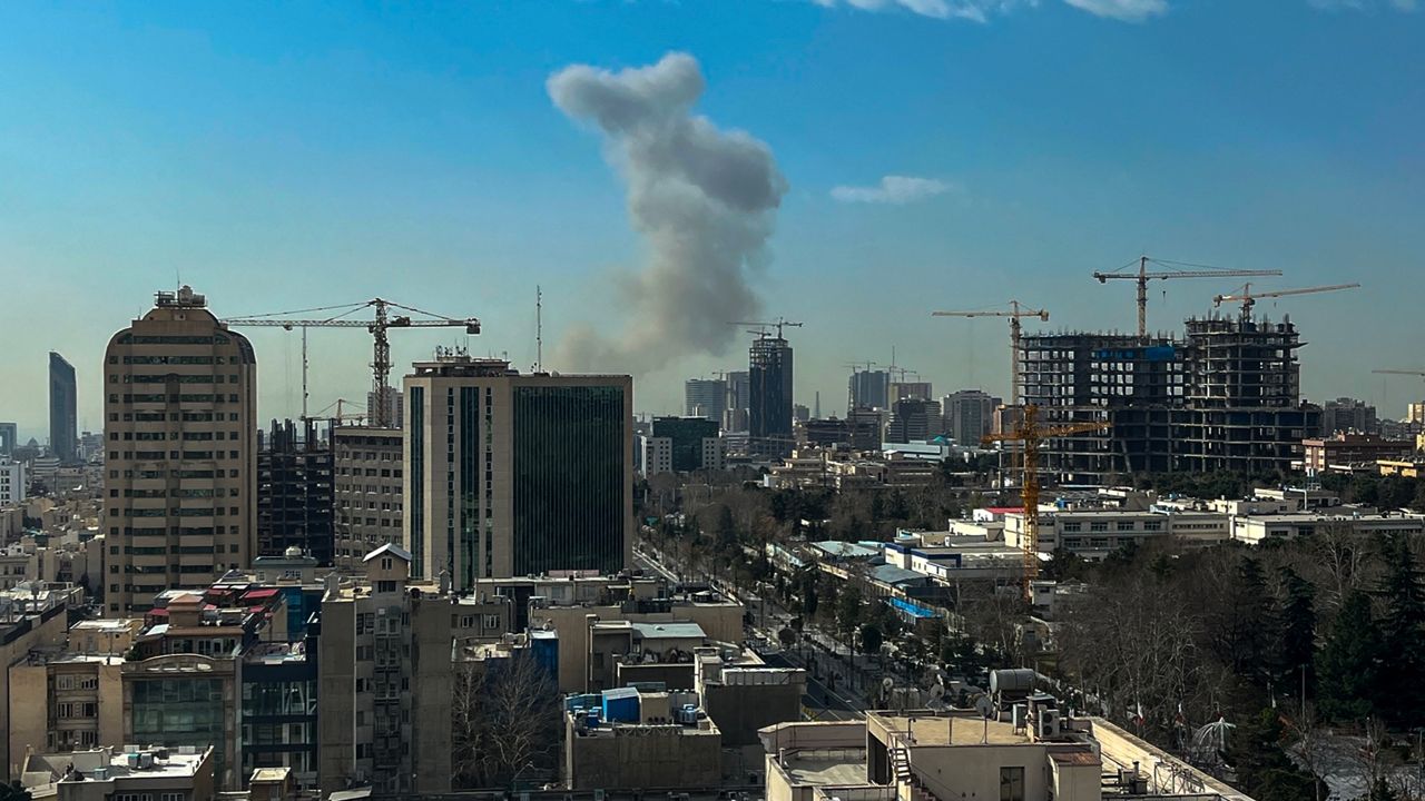 Israel air strike Tehran