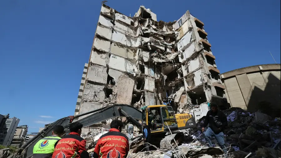  Israeli airstrike AT Beirut
