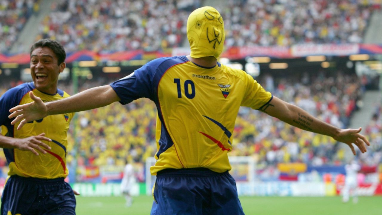 Ivan Kaviedes paid tribute to ‘Spiderman.JPG