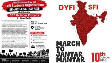 JANTAR MANTAR SFI MARCH