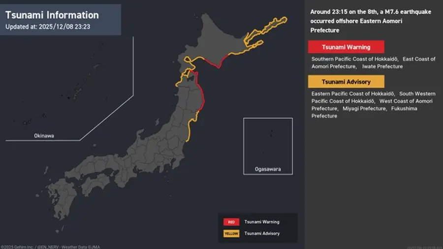 JAPAN EARTHQUAKE