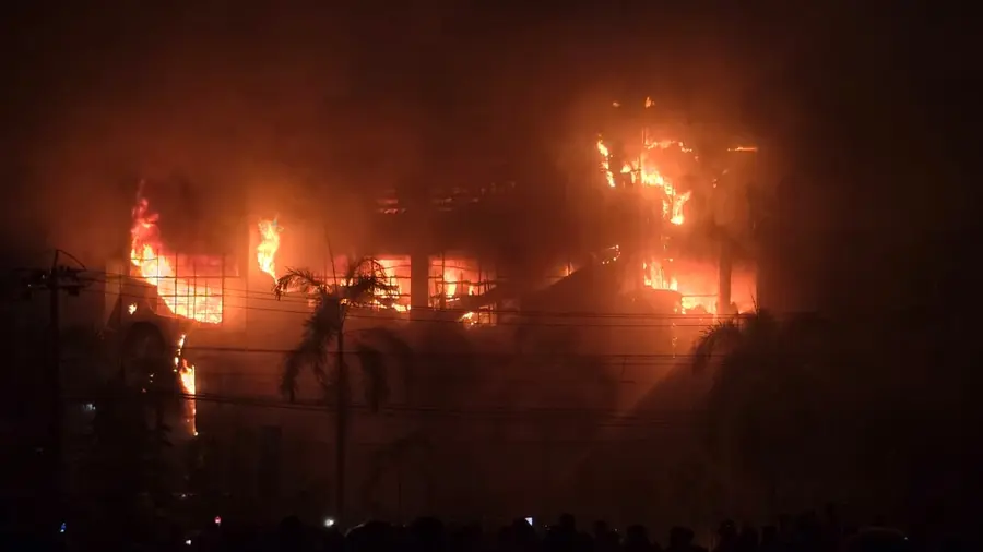 JAYALAKSHMI BURNING.
