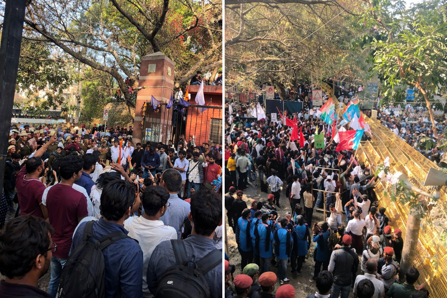 JNU protest