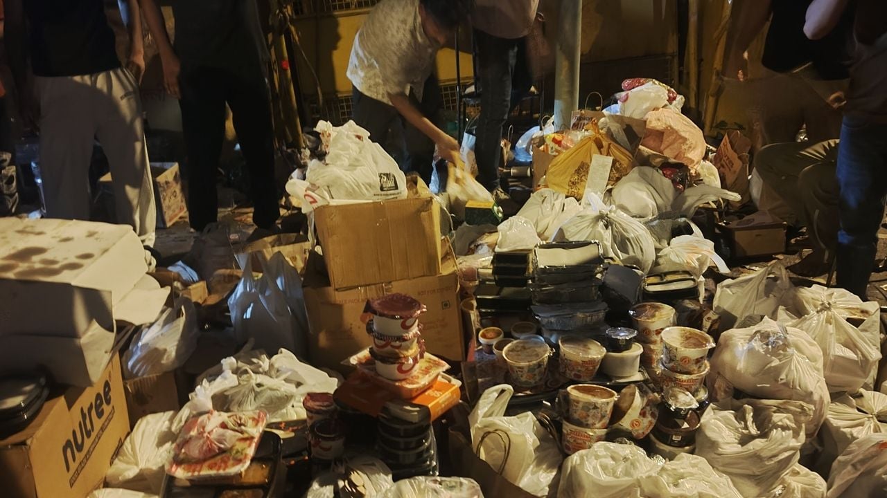 Jantar Mantar Protesters Food