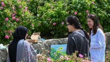 Jebel Al Akhdar rose spring festival