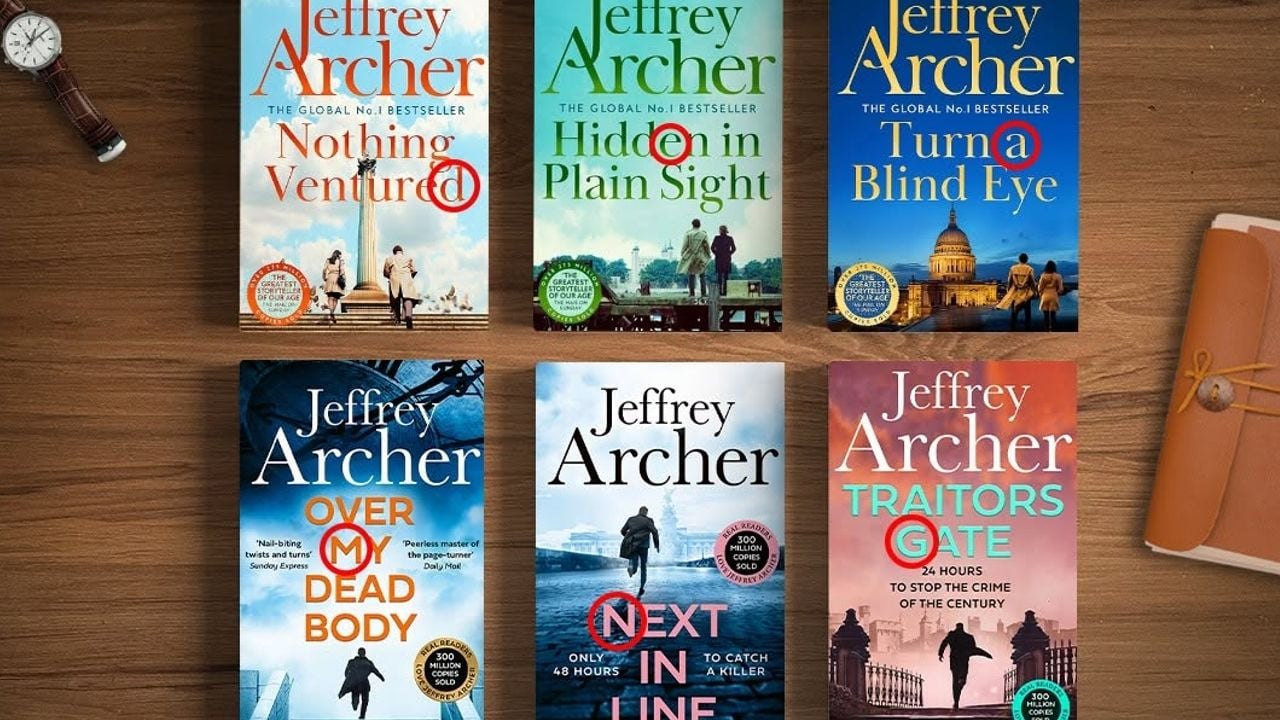 Jeffrey Archer books.