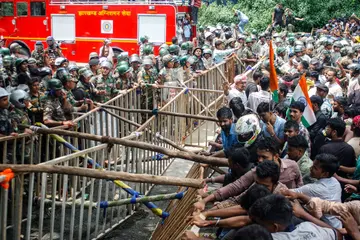 Jharkhand students protest