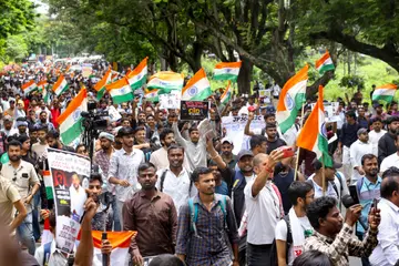 Jharkhand exam irregularities protest