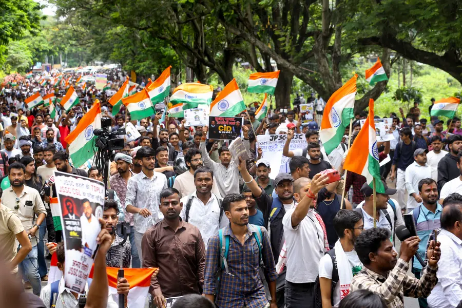 Jharkhand exam irregularities protest
