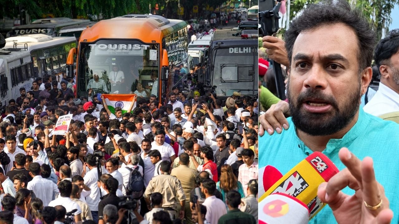 John Brittas Protest against gyanesh kumar