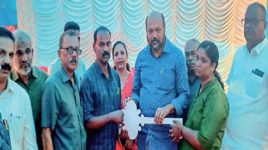 Key handed over