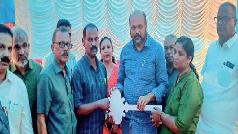 Key handed over